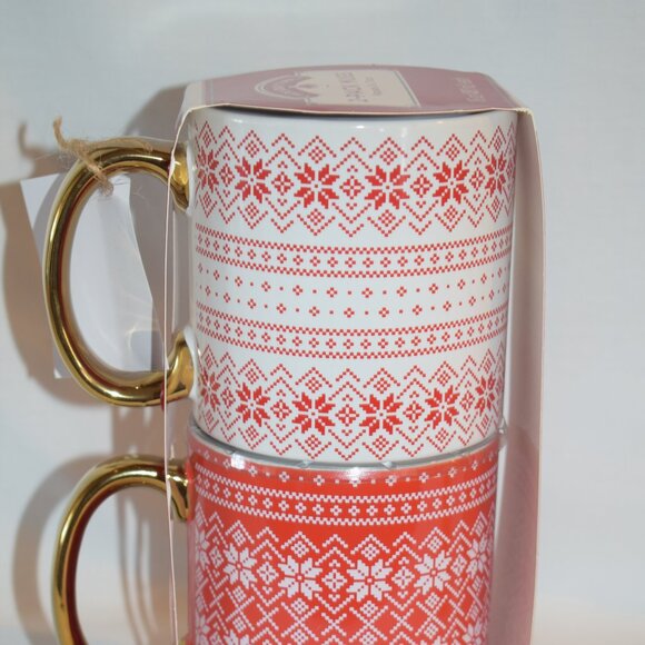 New 2021 Walmart 2 Pack Christmas Mugs Cups - Picture 5 of 9